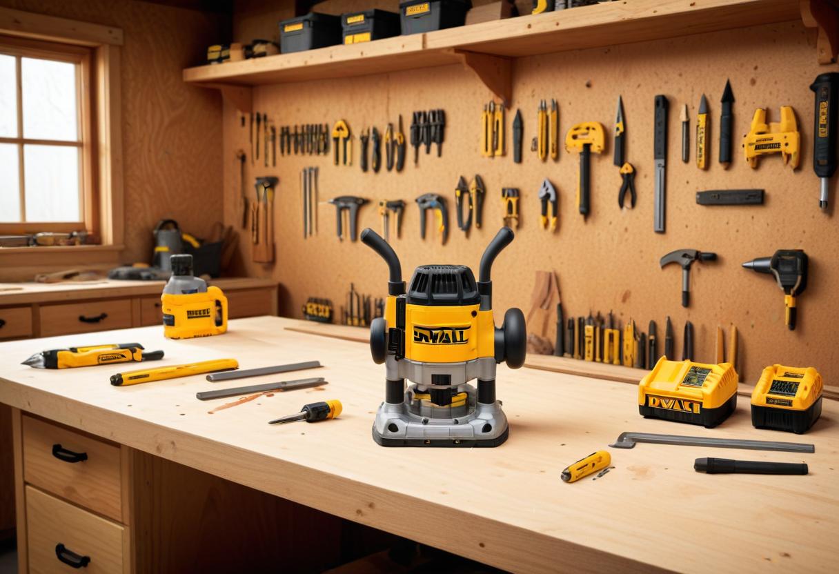 Så väljer du rätt dewalt kantfräs för ditt projekt illustration