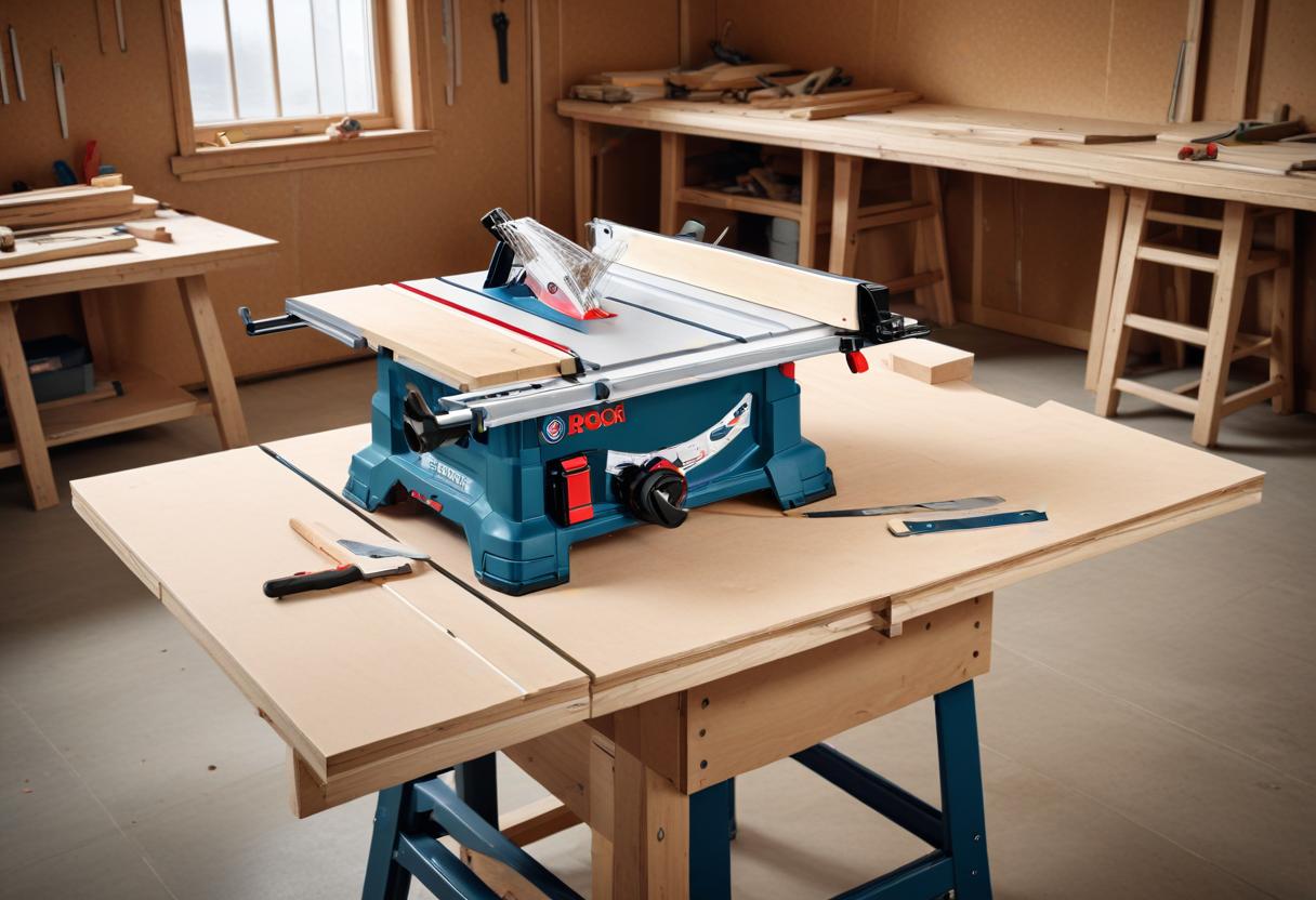 Gör det själv med bosch gts 635-216 illustration